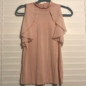 Cable & Gauge Small Blush Top